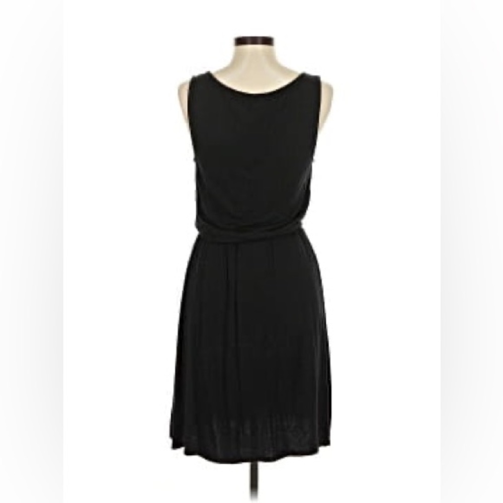 Merona Cotton Tank Knit T Shirt Dress - Black - Picture 2 of 12